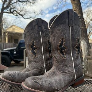 Laredo Brown Cowboy Boots
